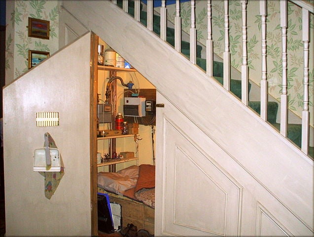 Harry Potter's Cupboard Under The Stairs!